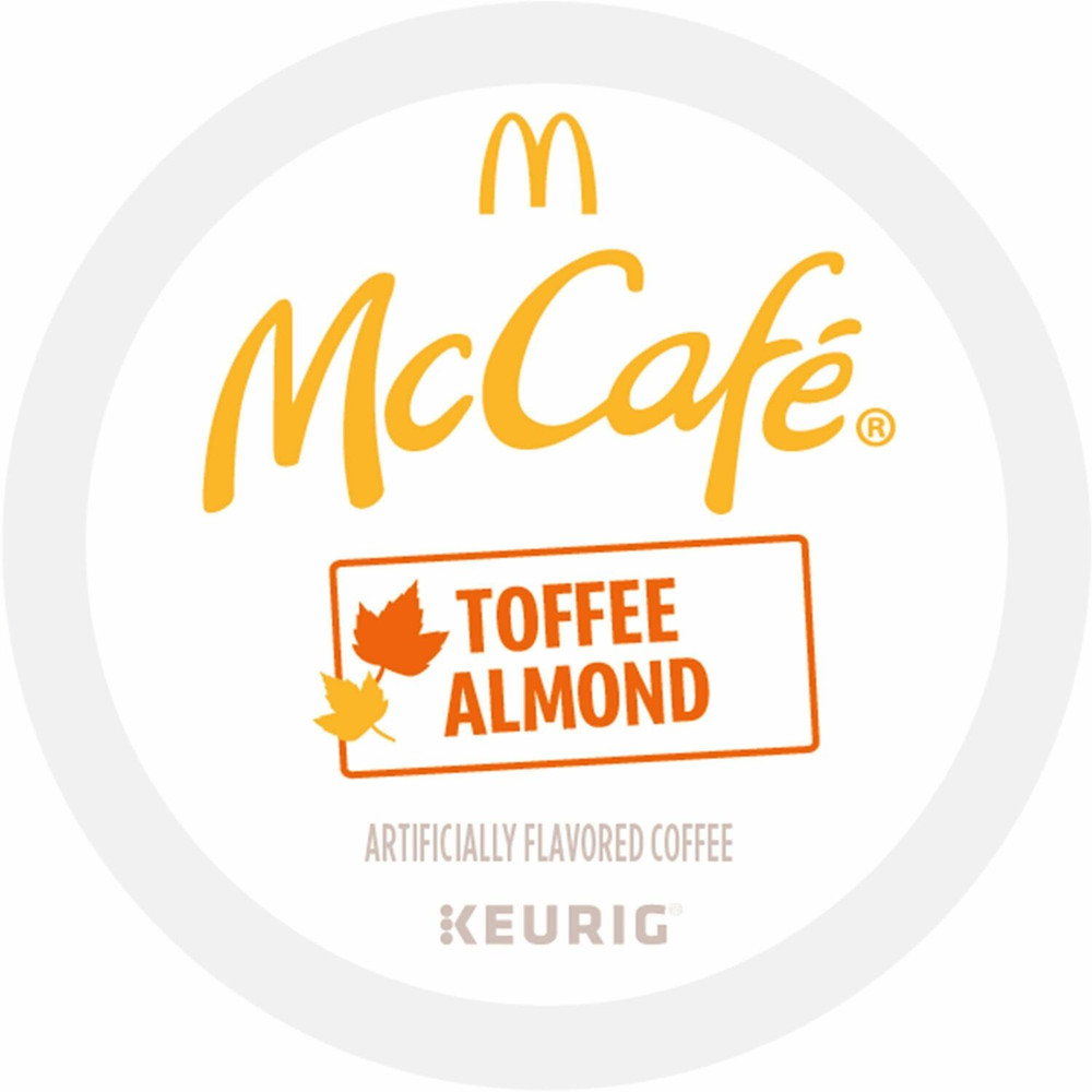 Keurig Dr Pepper Inc. Dr Pepper Snapple 9189CT McCaf&eacute;&reg; K-Cup Toffee Almond Coffee