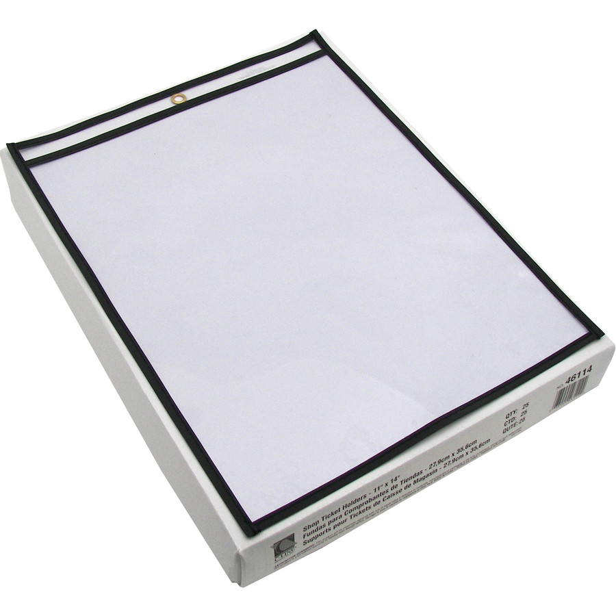 C-Line Products, Inc C-Line 46114 C-Line Shop Ticket Holders, Stitched