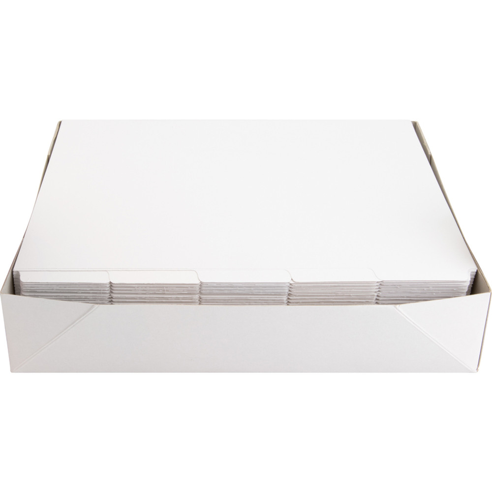 Business Source 21002 Business Source Straight Collated Print-on Tab Divider