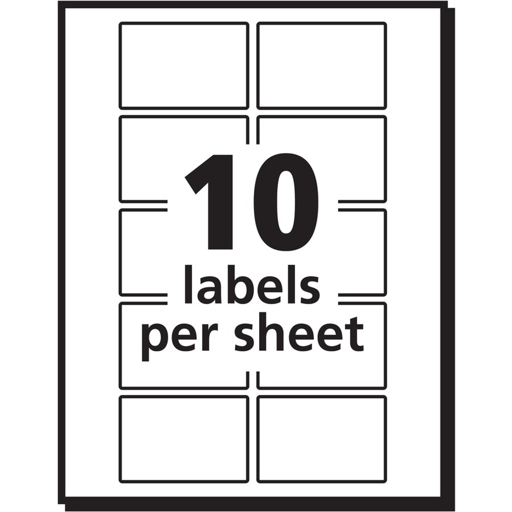 Avery Avery&reg; S1624 Avery&reg; Removable ID Labels