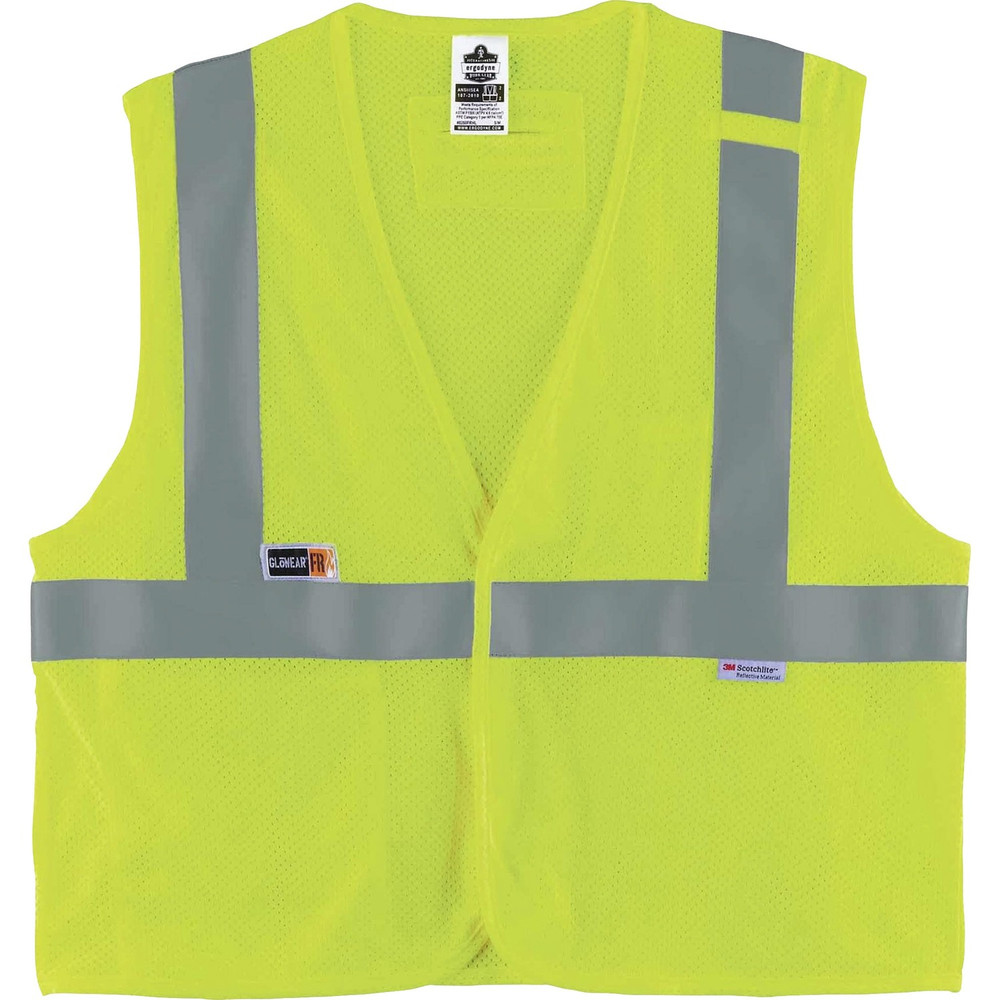 Tenacious Holdings, Inc GloWear 21495 GloWear 8260FRHL Type R Class 2 Flame-Resistant Modacrylic Vest