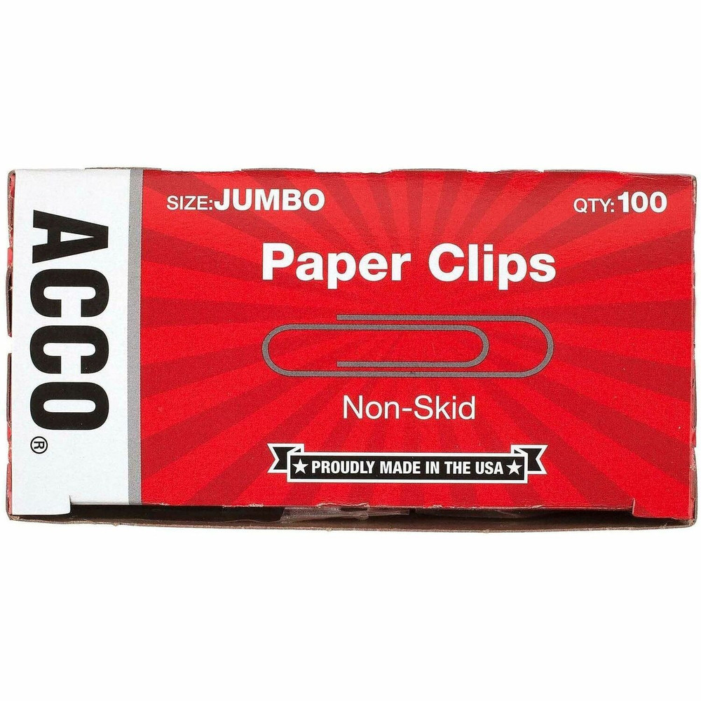 ACCO Brands Corporation ACCO A7072585 ACCO Economy Jumbo Non-Skid Paper Clips