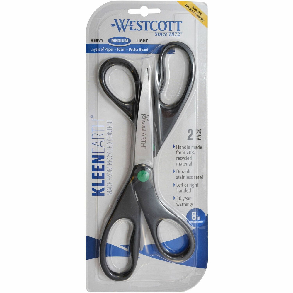 Acme United Corporation Westcott 15179 Westcott KleenEarth Hard Handle Scissors