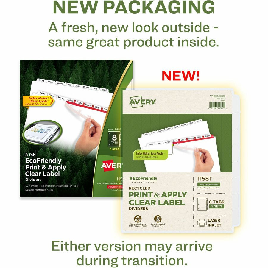 Avery Avery&reg; 11581 Avery&reg; Index Maker Index Divider