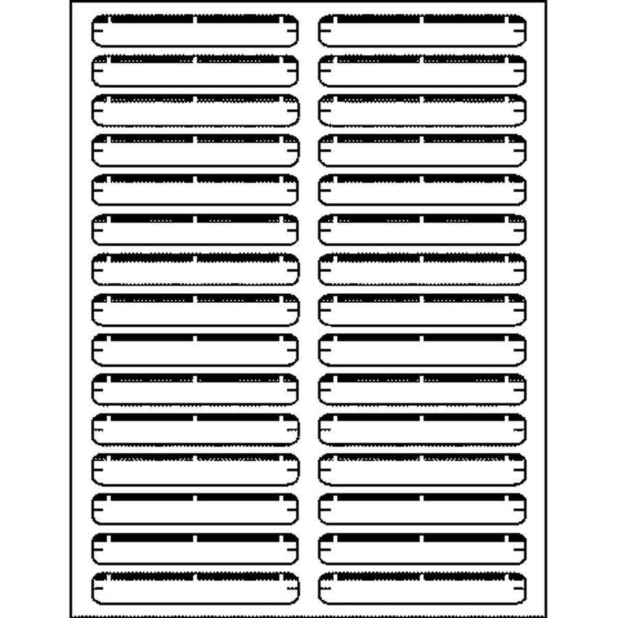 Business Source 26101 Business Source Laser/Inkjet File Folder Labels
