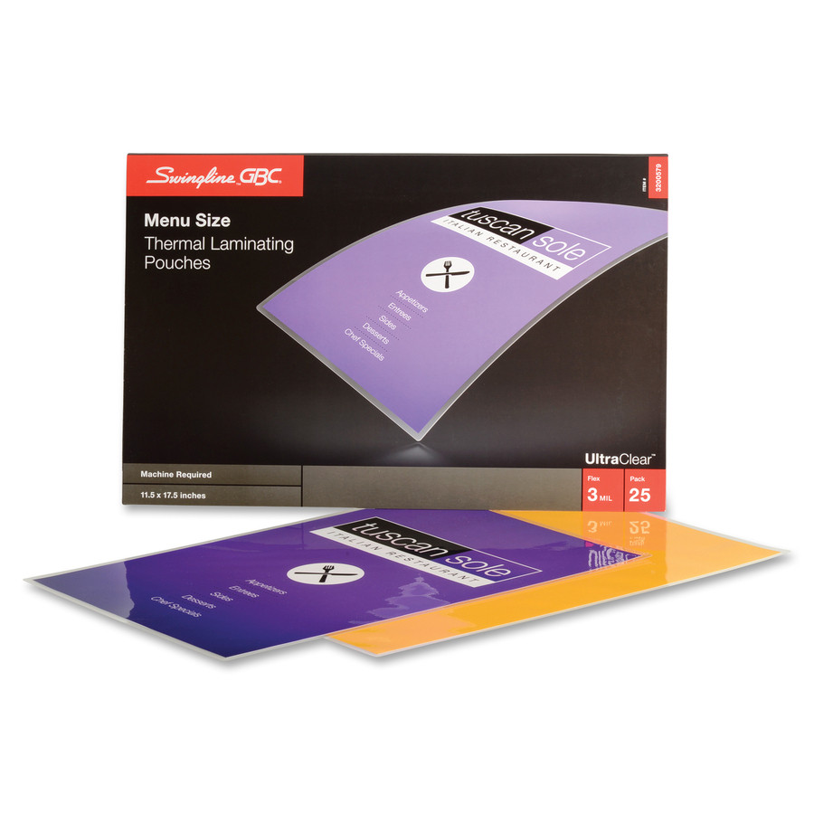 GBC 3200579 GBC UltraClear Thermal Laminating Pouches