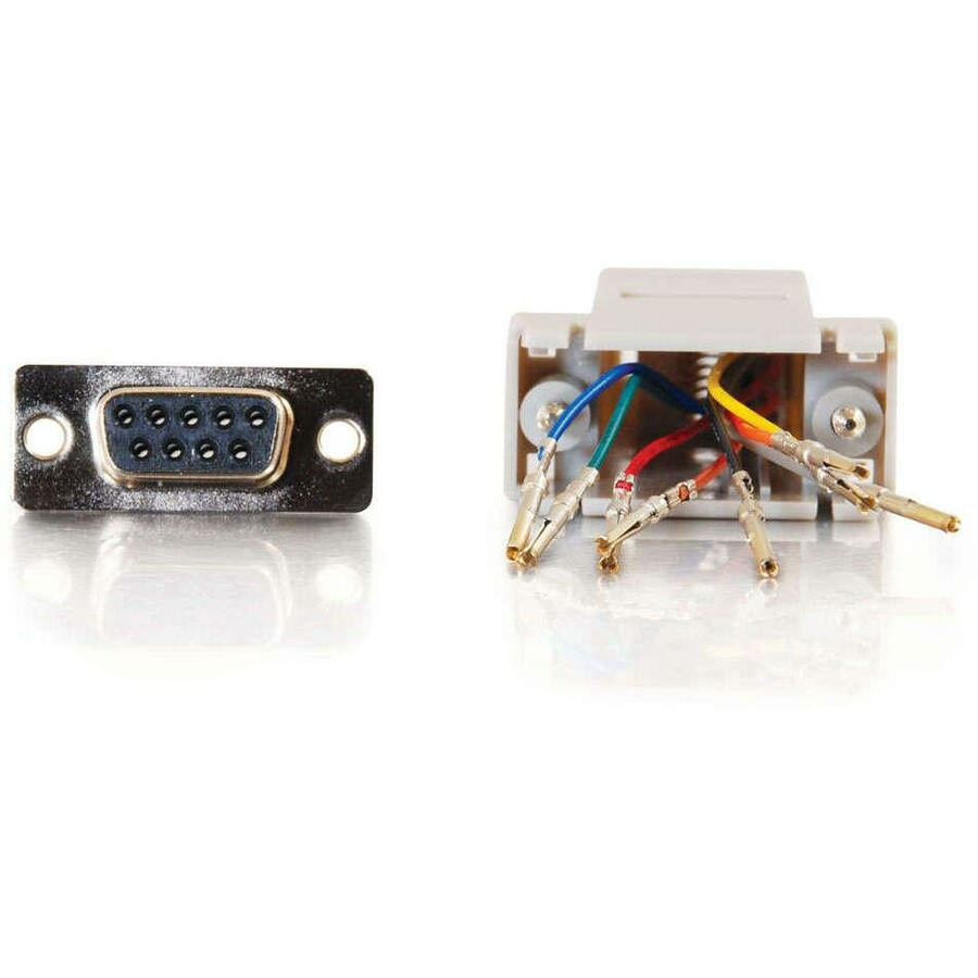 C2G 02941 C2G RJ45 to DB9 Female Modular Adapter - Gray
