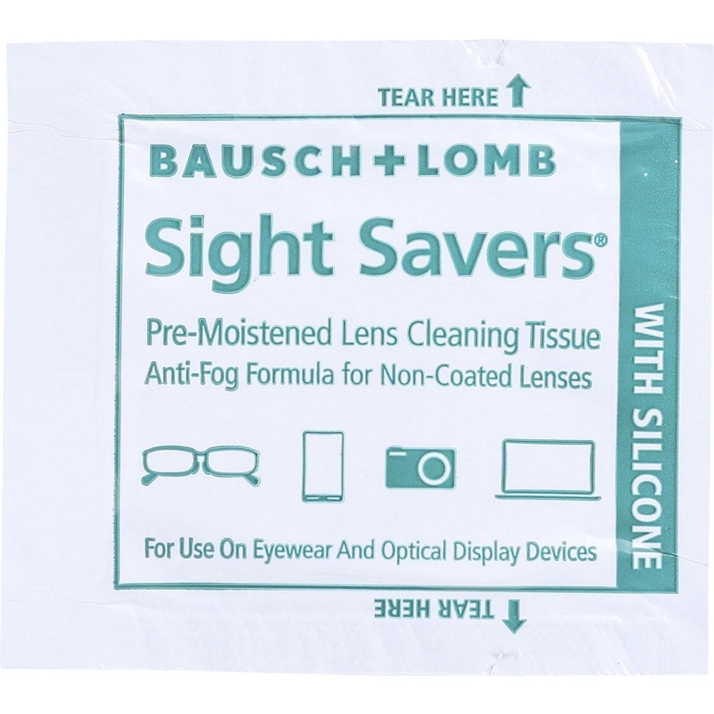 Bausch & Lomb, Inc Bausch + Lomb 8576 Bausch + Lomb Pre-moistened Cleaning Tissues