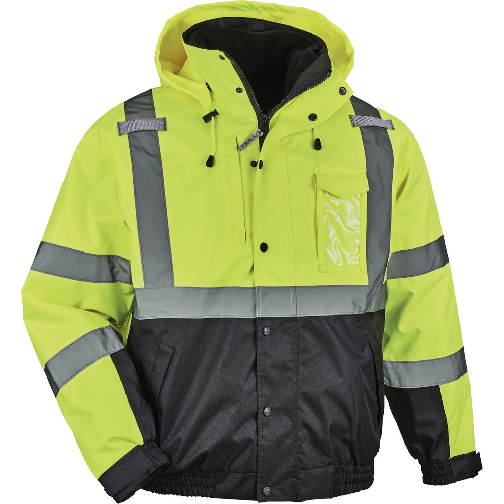 Tenacious Holdings, Inc GloWear 25599 GloWear 8381 Hi-Vis 4-in-1 Bomber Jacket Type R Class 3