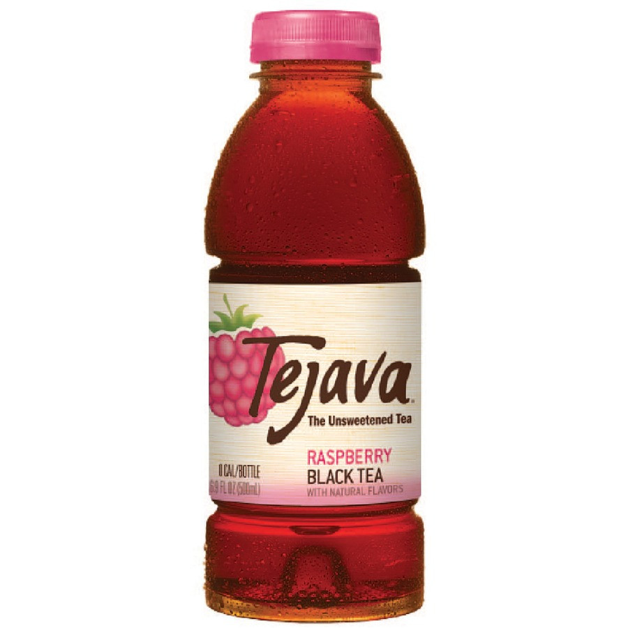 Crystal Geyser Water Company Tejava 40160 Tejava Raspberry Black Tea Bottle