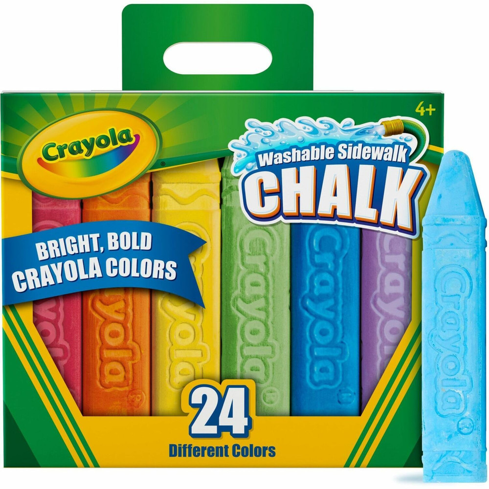 Crayola, LLC Crayola 512024 Crayola Washable Sidewalk Chalk Crayola, LLC Crayola 512024 Crayola Washable Sidewalk Chalk