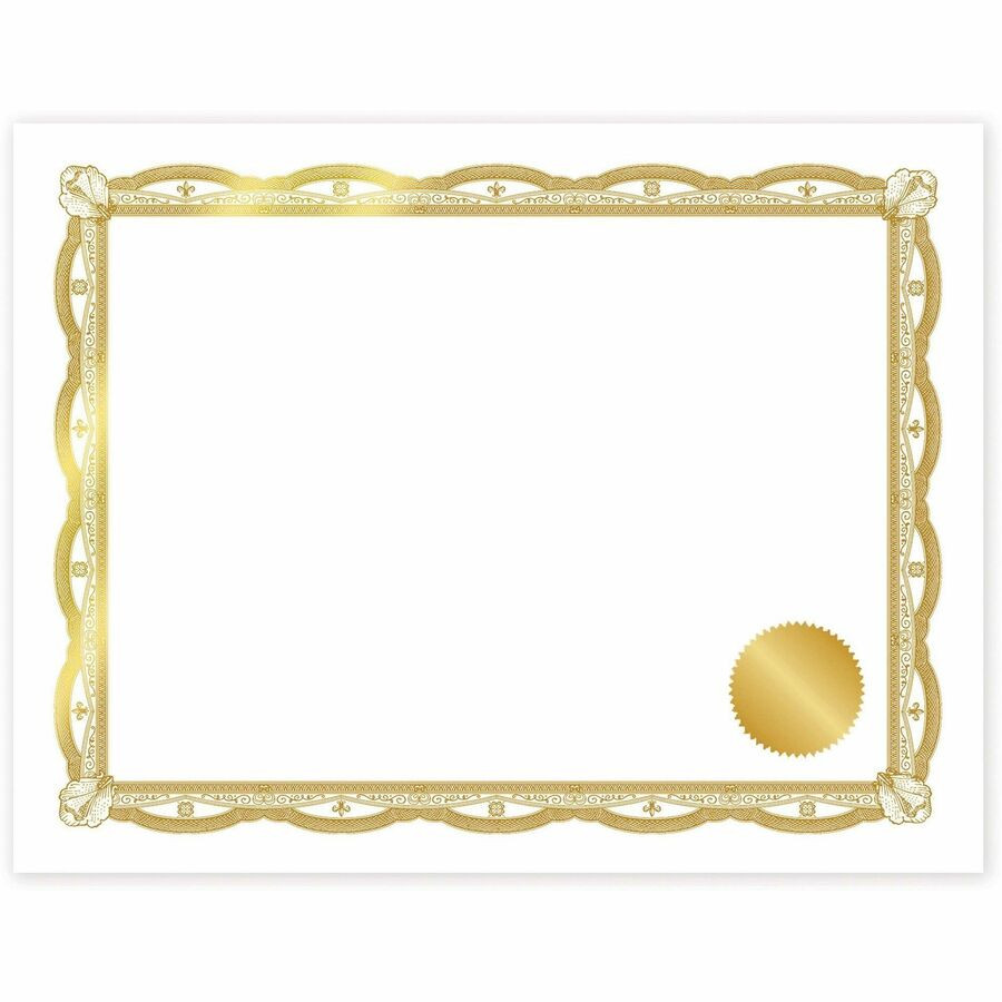 Geographics, LLC Geographics 48766 Geographics Premium Certificates with Gold Seals