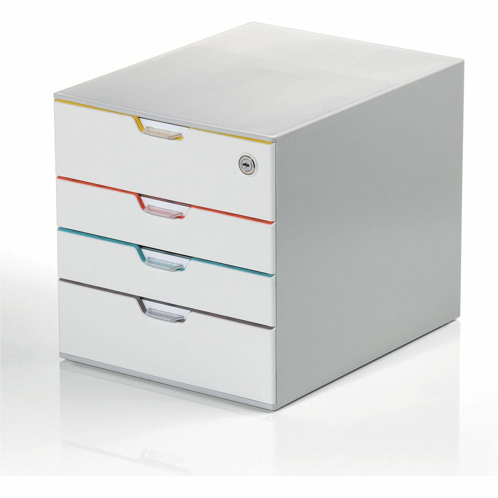 Durable Office Products Corp. DURABLE 762627 DURABLE Varicolor 4-Drawer Desktop Storage Box