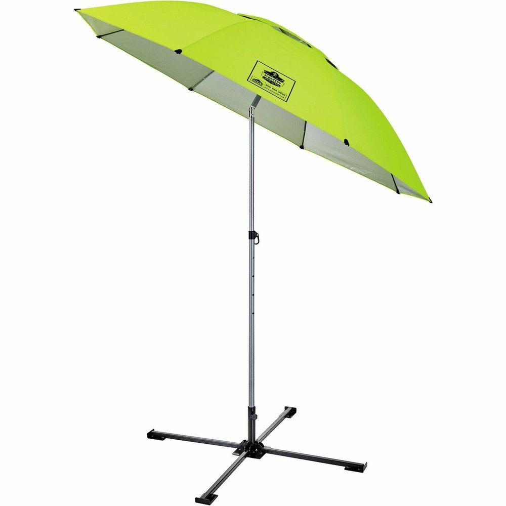 Tenacious Holdings, Inc Ergodyne 12969 Ergodyne SHAX 6199 Lightweight Work Umbrella and Stand Kit