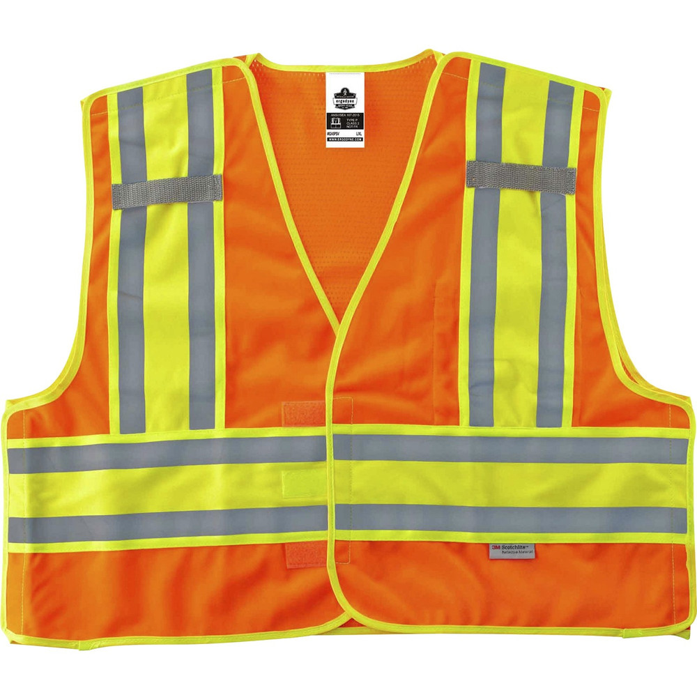 Tenacious Holdings, Inc GloWear 23390 GloWear 8245PSV Type P Class 2 Public Safety Vest