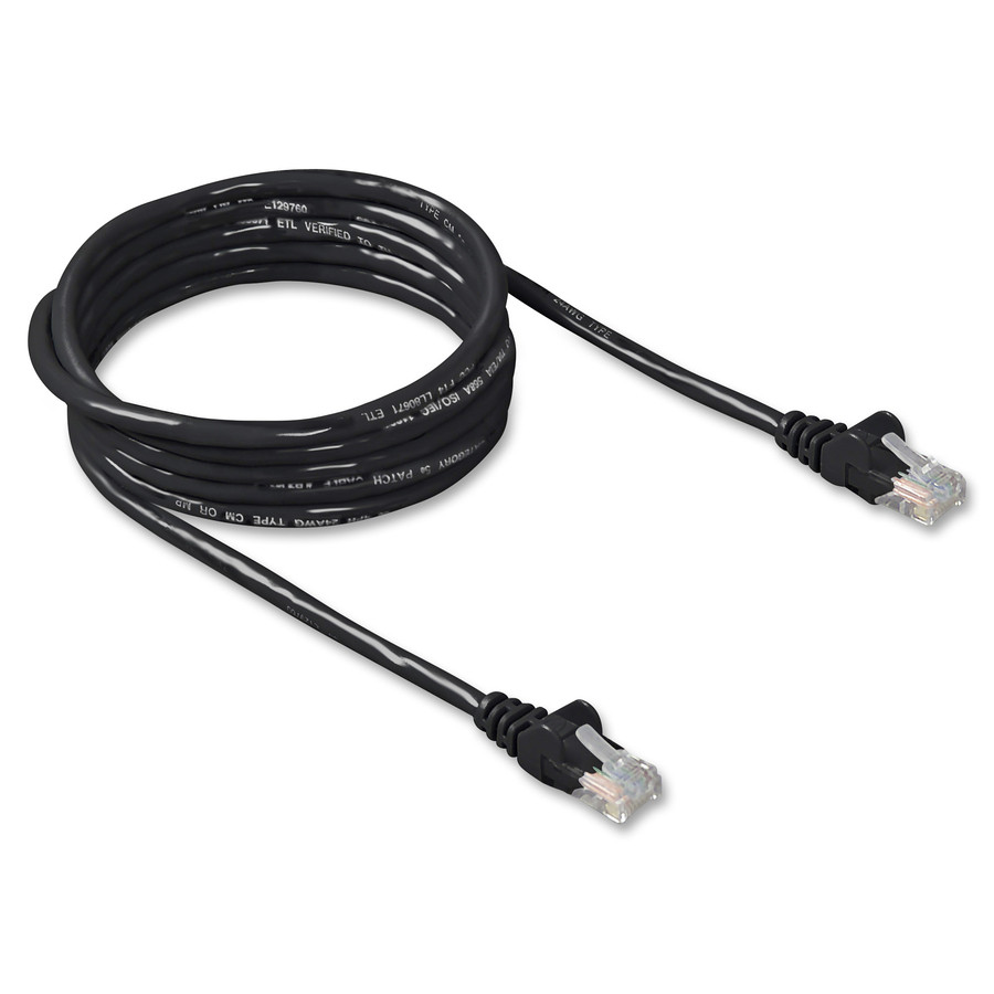 Belkin International, Inc Belkin A3L980-10-BLK-S Belkin Cat6 Cable