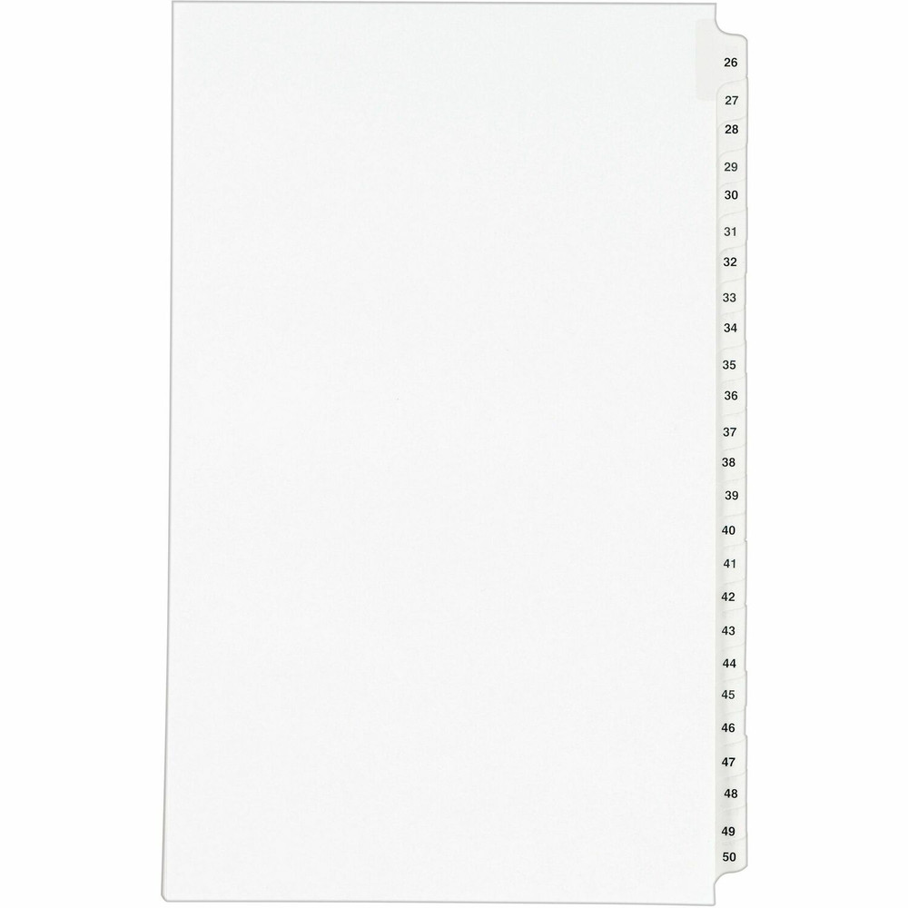 Avery Avery&reg; LG2650LGS Avery&reg; Standard Collated Legal Exhibit Divider Sets - Avery Style