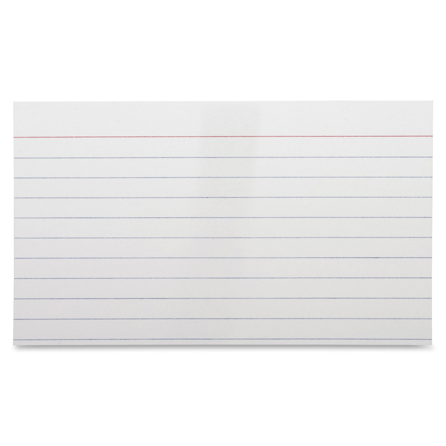 Business Source 65259 Business Source Ruled Index Cards