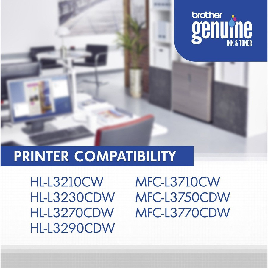 Brother Industries, Ltd Brother TN223C Brother Genuine TN-223C Standard Yield Cyan Toner Cartridge