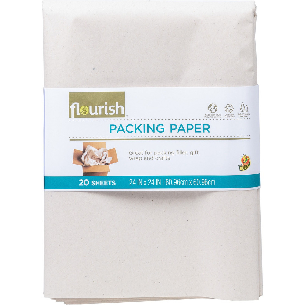 Shurtech Brands Duck Brand 287431 Duck Brand Flourish Recycled Packing Paper