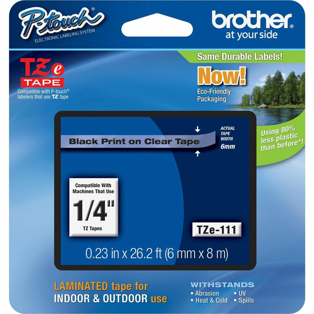 Brother Industries, Ltd Brother TZE111 Brother P-touch TZe Laminated Tape Cartridges