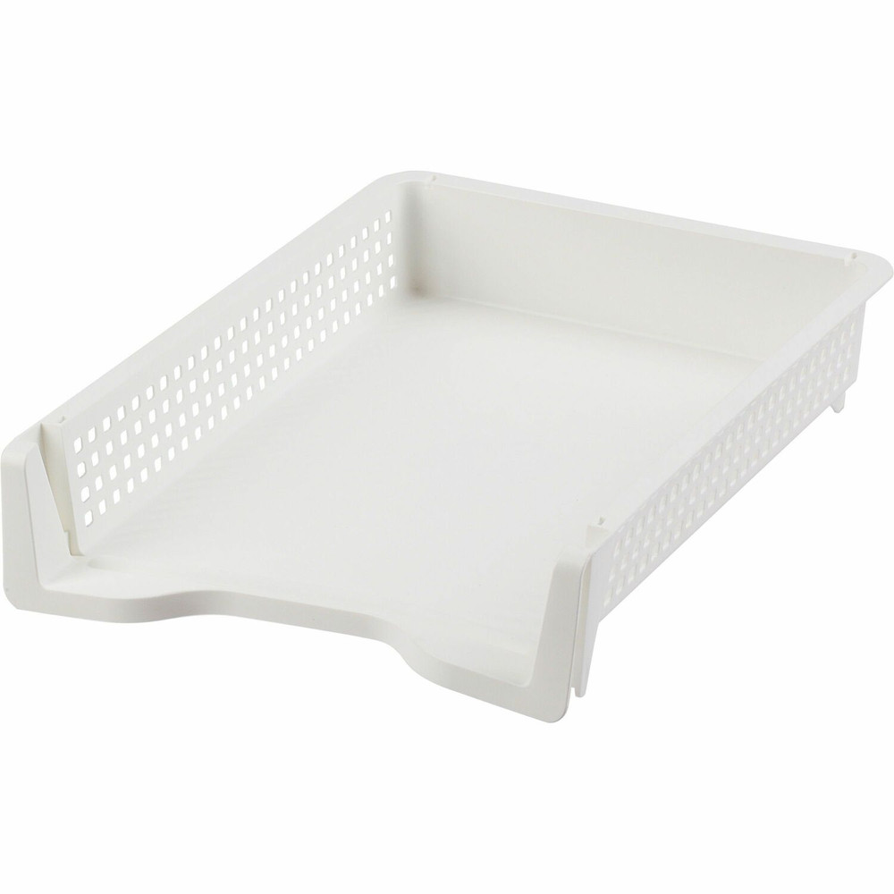 Business Source 42570 Business Source Stackable Letter Tray