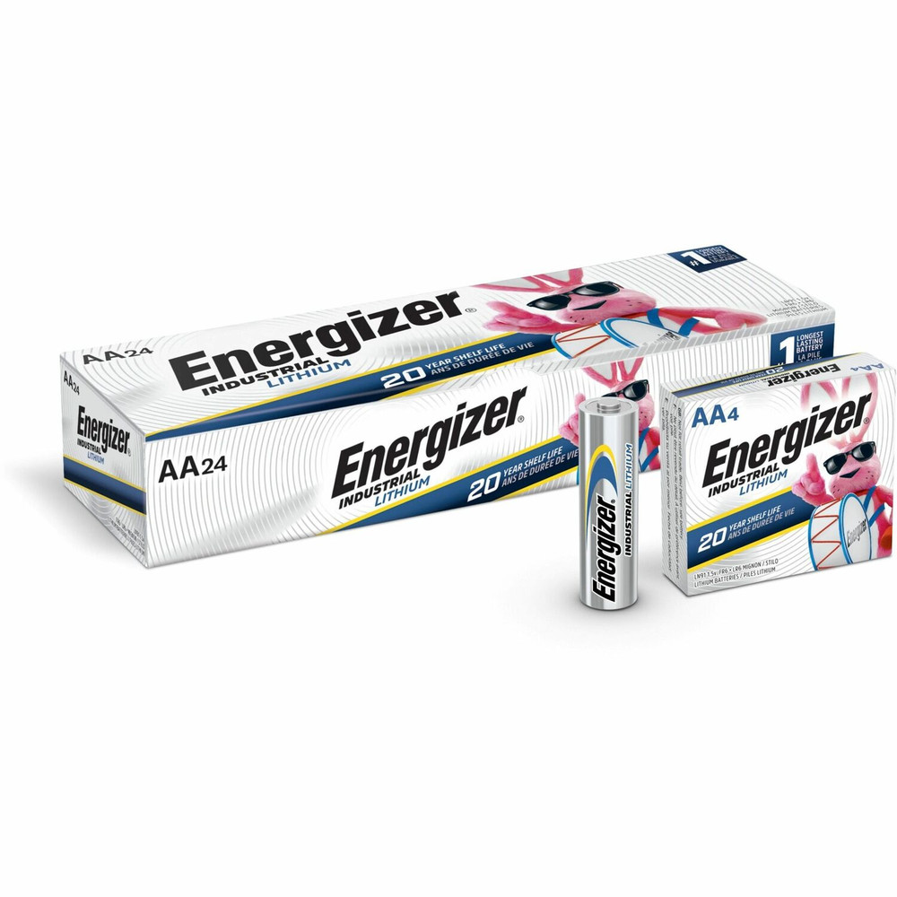 Energizer Holdings, Inc Energizer LN91BX Energizer Industrial AA Lithium Battery 4-Packs