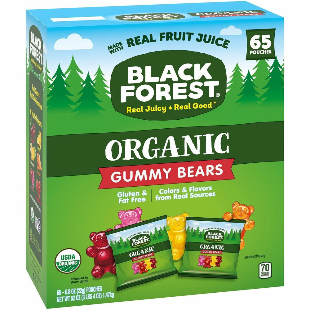 Green Rabbit 22000556 Green Rabbit Black Forest Organic Gummy Bears