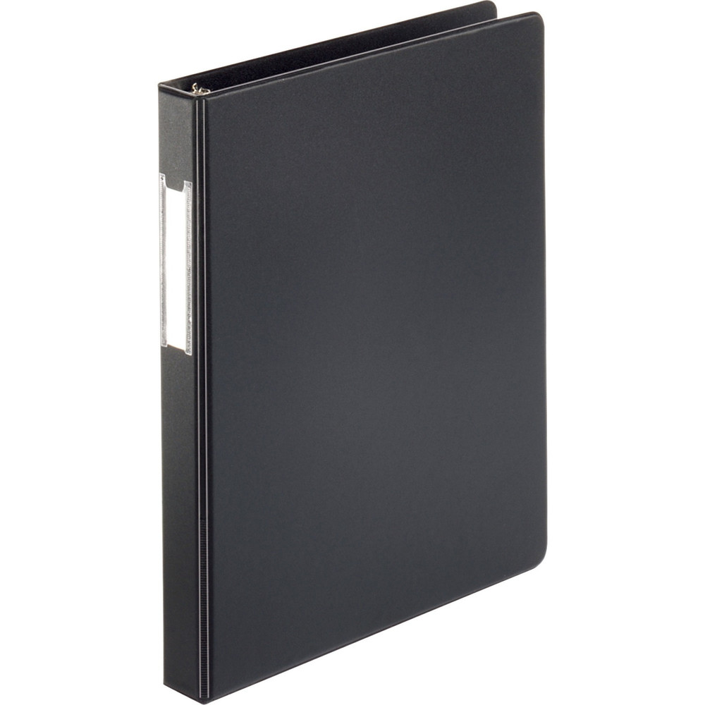 Business Source 28559 Business Source Basic Round Ring Binder w/Label Holder