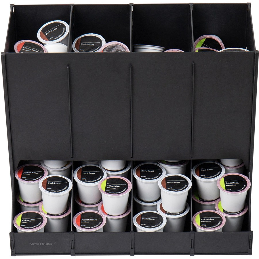 Mind Reader Products Mind Reader CPODBK Mind Reader Abundant Compact Coffee Pod Dispenser