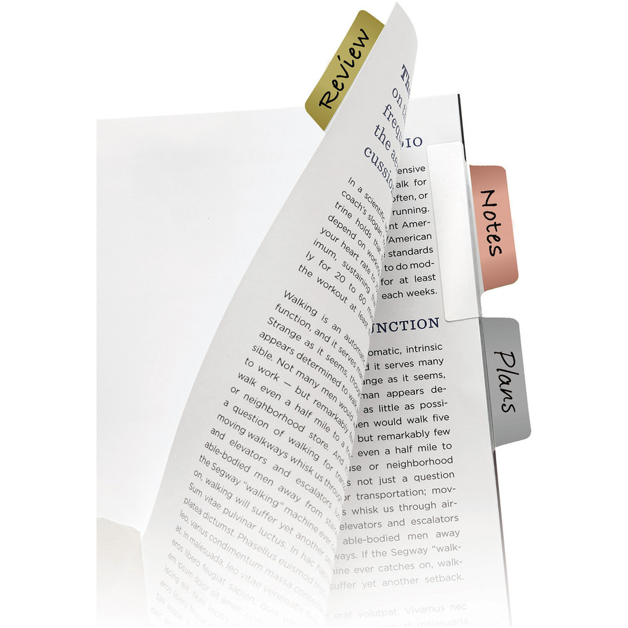 Avery Avery&reg; 74786 Avery&reg; UltraTabs Repositionable Margin Tabs