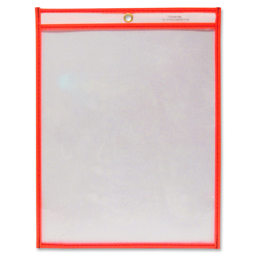 C-Line Products, Inc C-Line 40814 C-Line Reusable Dry Erase Pocket - Study Aid