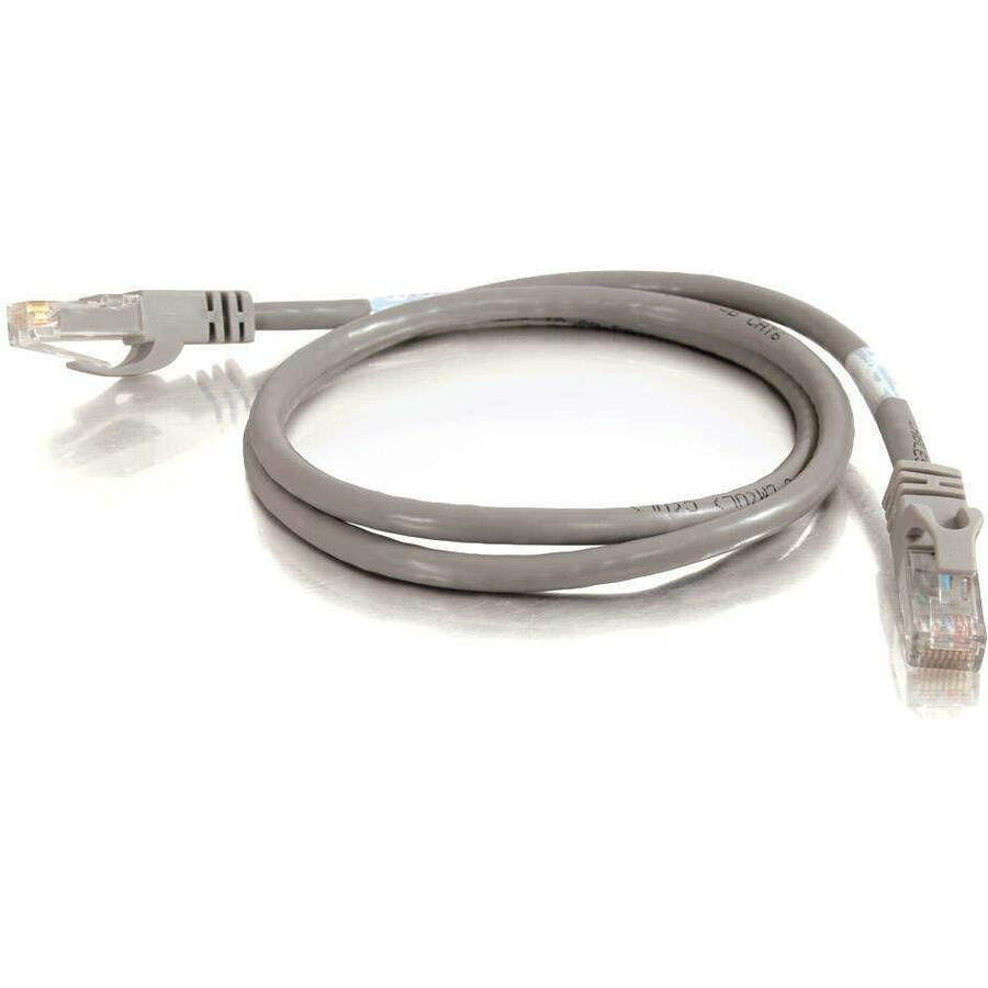 C2G 27822 C2G-7ft Cat6 Snagless Unshielded (UTP) Network Crossover Cable - Gray