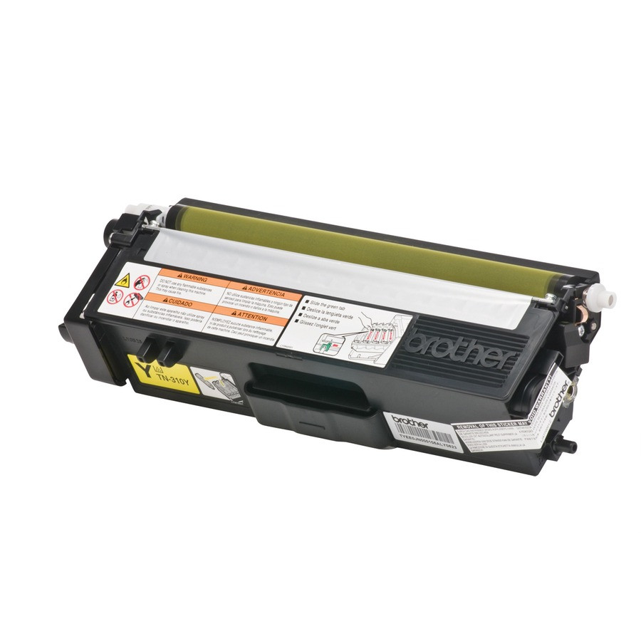 Brother Industries, Ltd Brother TN310Y Brother Genuine TN310Y Yellow Toner Cartridge