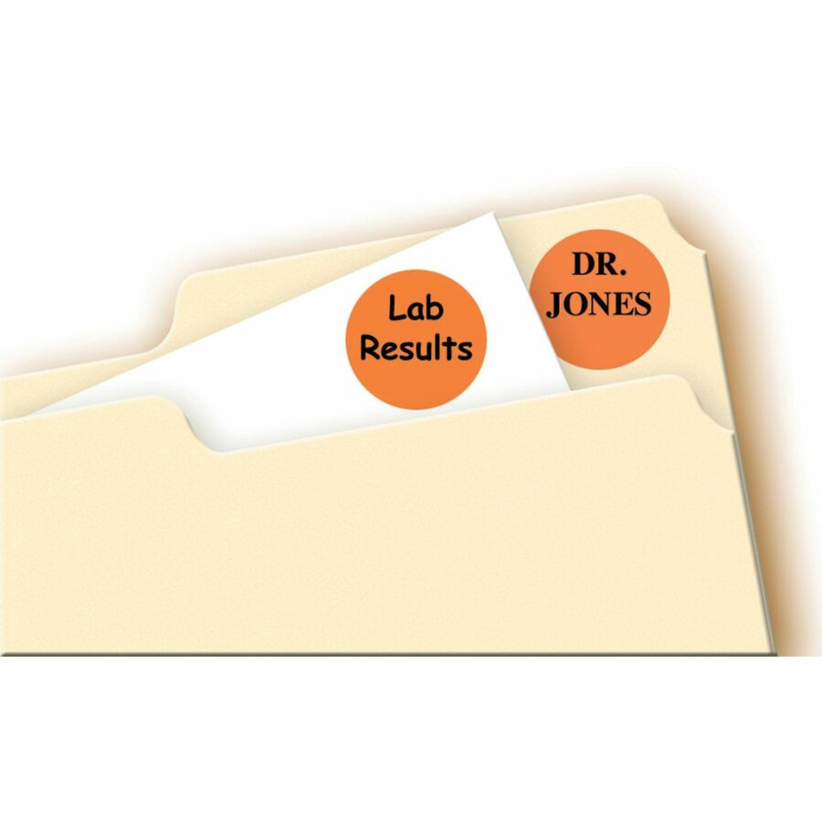 Avery Avery&reg; 05465 Avery&reg; 3/4" Round Removable Color Coding Labels