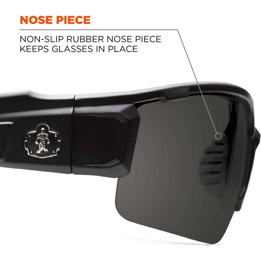 Tenacious Holdings, Inc Skullerz 52433 Skullerz Dagr AF Smoke Safety Glasses