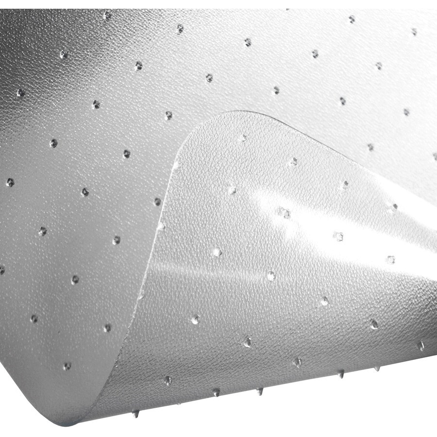 Floortex Cleartex 1113423LR Ultimat&reg; Polycarbonate Lipped Chair Mat for Carpets up to 1/2" - 48" x 53"