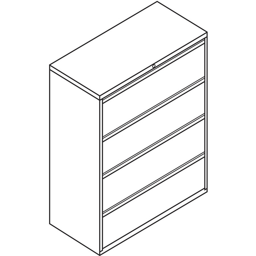 The HON Company HON HON894LQ HON Brigade 800 H894 Lateral File