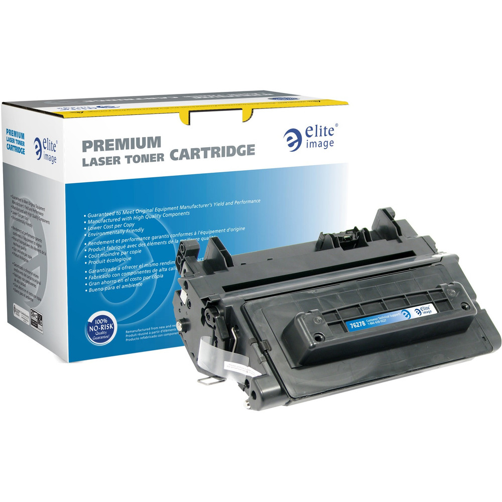 Elite Image 76278 Elite Image Remanufactured Extended Yield Laser Toner Cartridge - Alternative for HP 64A (CC364A) - Black - 1 Each