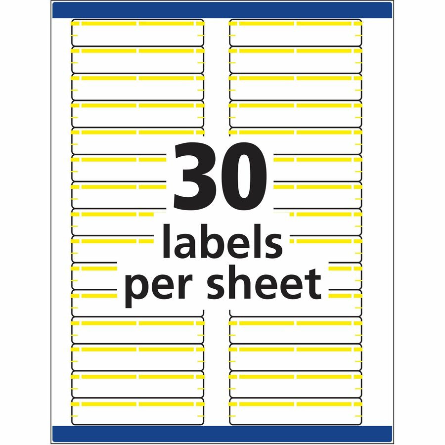 Avery Avery&reg; 5966 Avery&reg; TrueBlock File Folder Labels