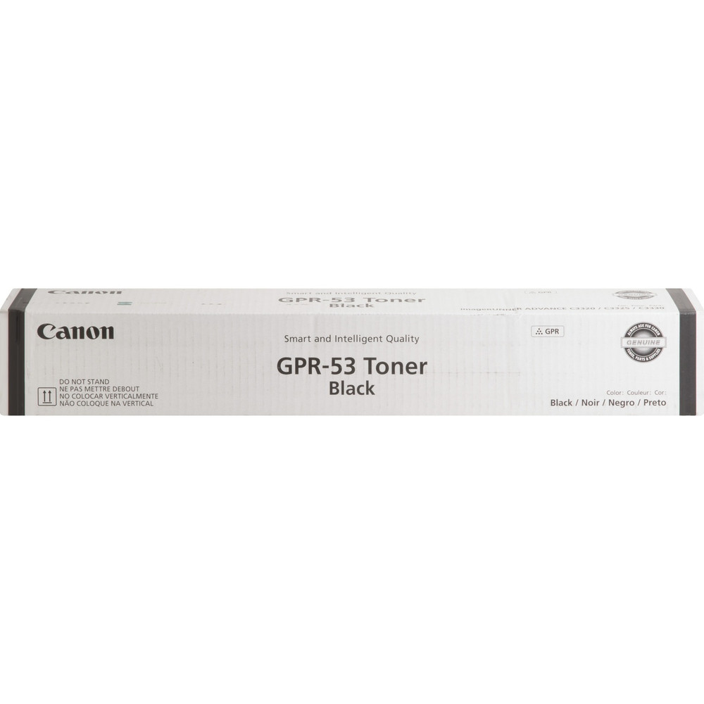 Canon, Inc Canon GPR53BK Canon GPR-53 Original Laser Toner Cartridge - Black - 1 Each