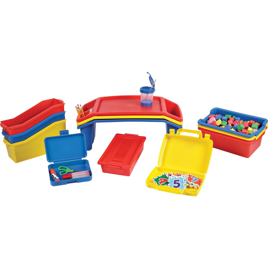 Deflecto, LLC Deflecto 39502YEL Deflecto Antimicrobial Kids Lap Tray