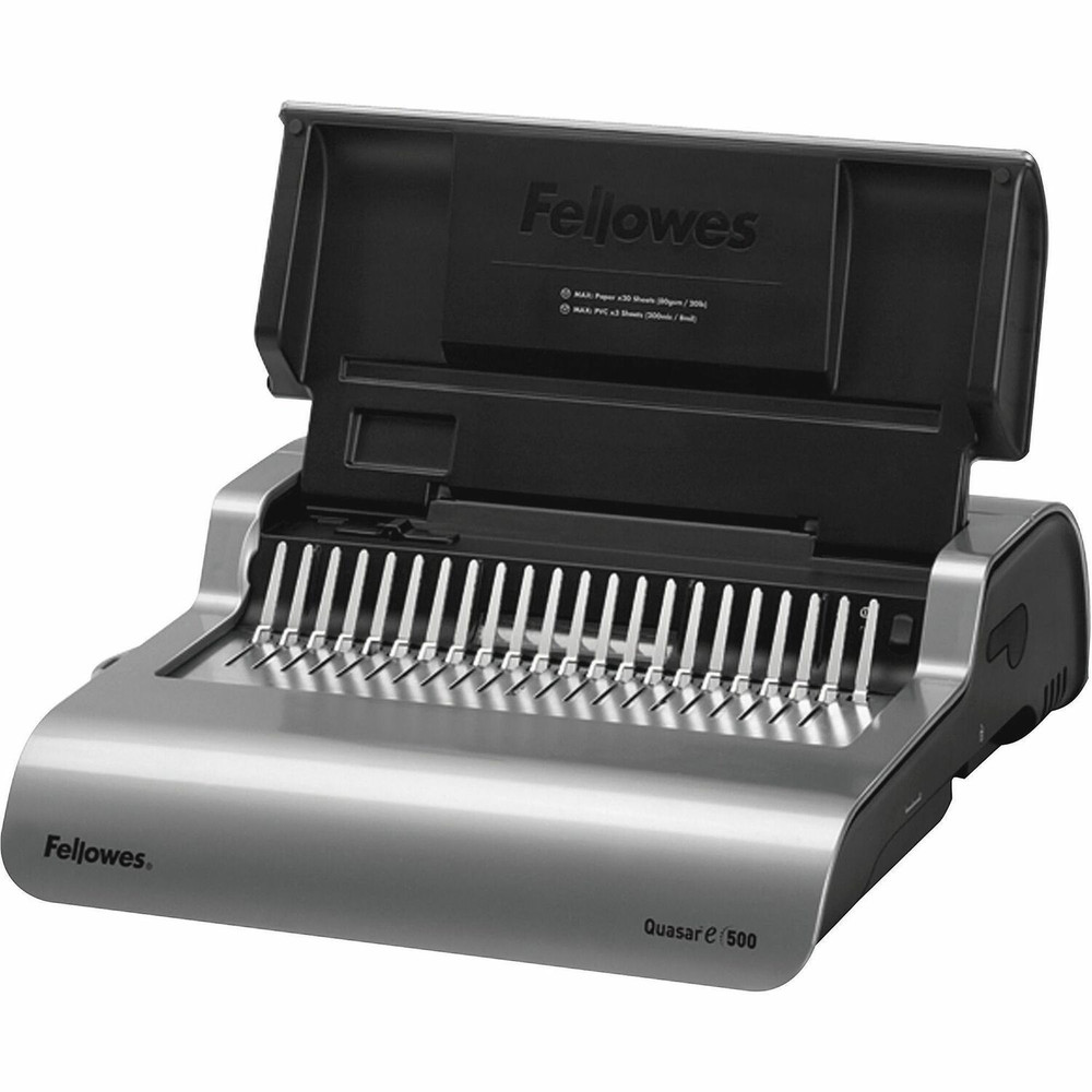 Fellowes, Inc. Fellowes 5216901 Fellowes Quasar&trade; E 500 Electric Comb Binding Machine w/ Starter Kit