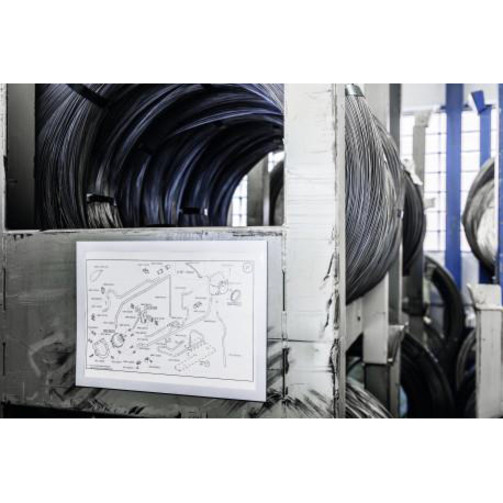 Durable Office Products Corp. DURABLE 400423 DURABLE Magnetic Folding Infoframe