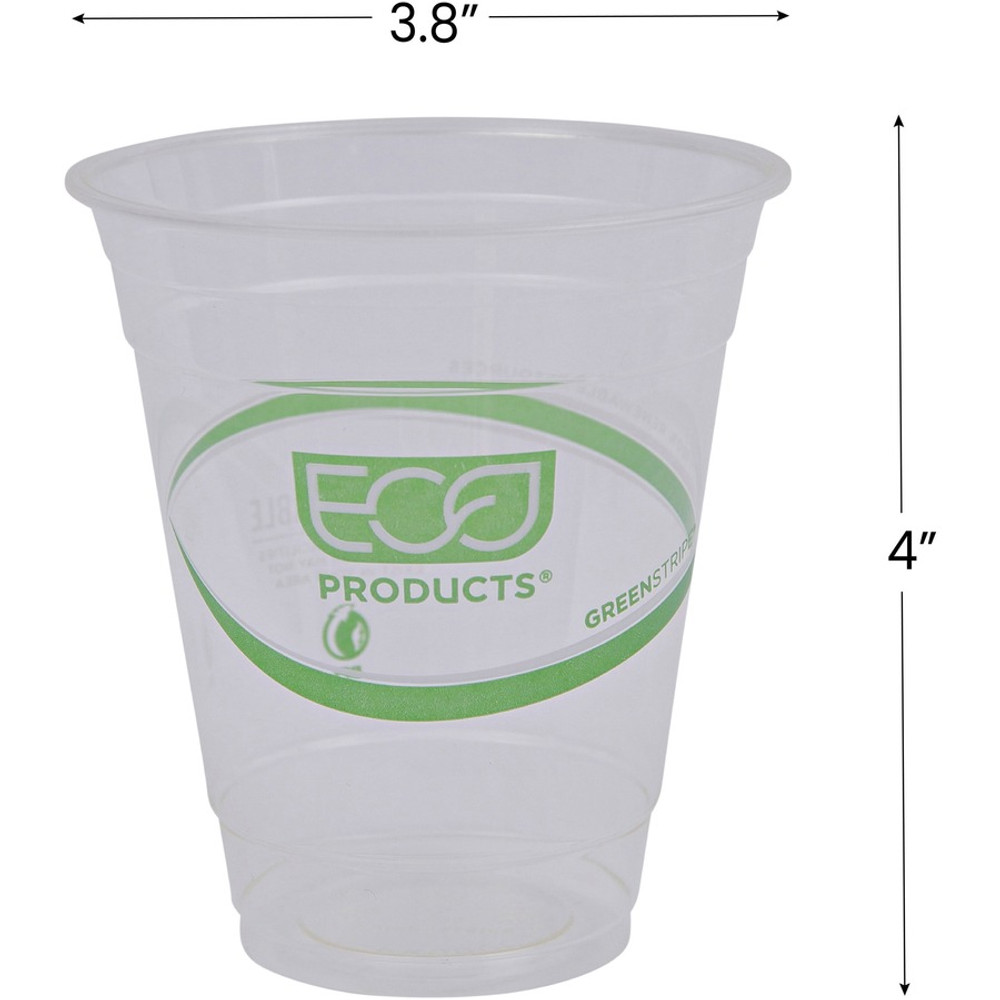 Eco-Products, Inc Eco-Products EPCC12GSACT Eco-Products 12 oz GreenStripe Cold Cups