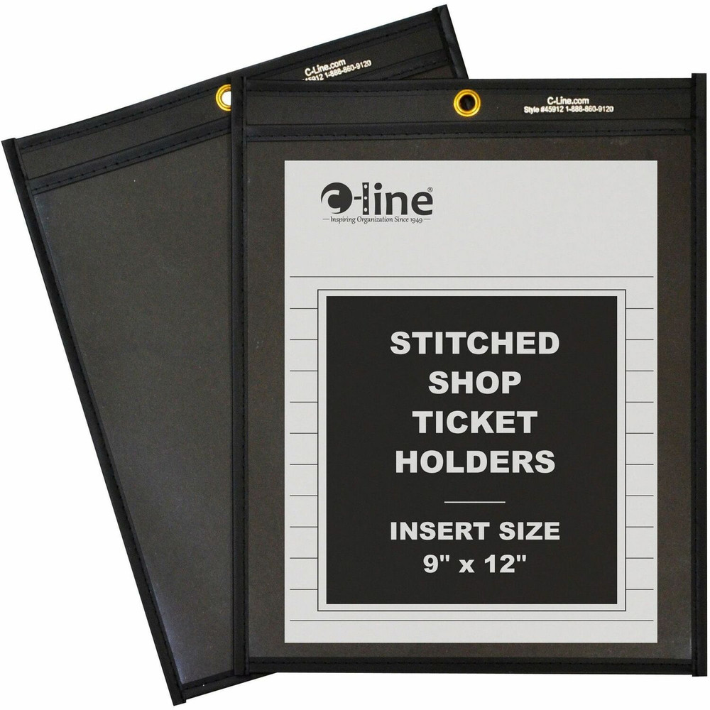 C-Line Products, Inc C-Line 45912 C-Line Shop Ticket Holders, Stitched