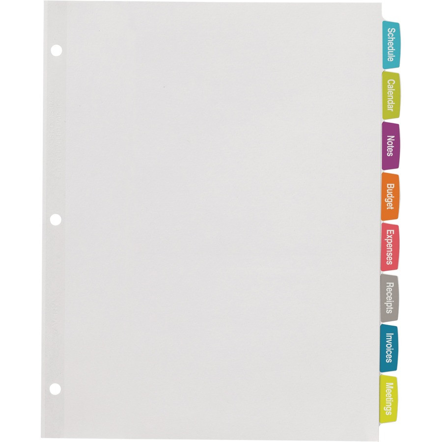 Avery Avery&reg; 14435 Avery&reg; Big Tab Printable White Label Dividers
