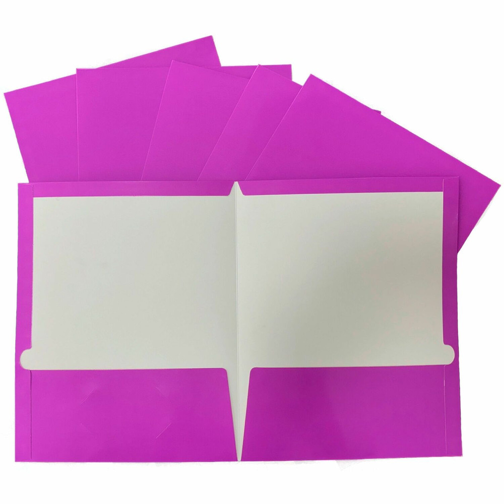 Business Source 44429 Business Source Letter Pocket Folder
