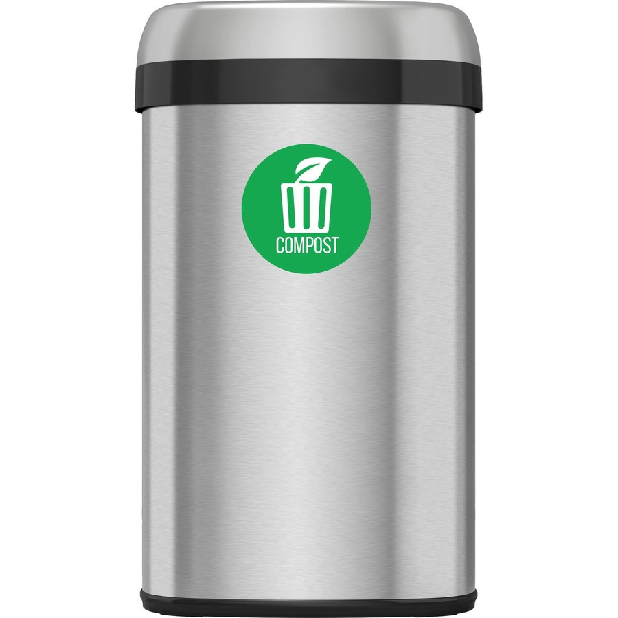 HLS Commercial HLSKERCCOMP3 HLS Commercial Refuse Bin Icon Sticker