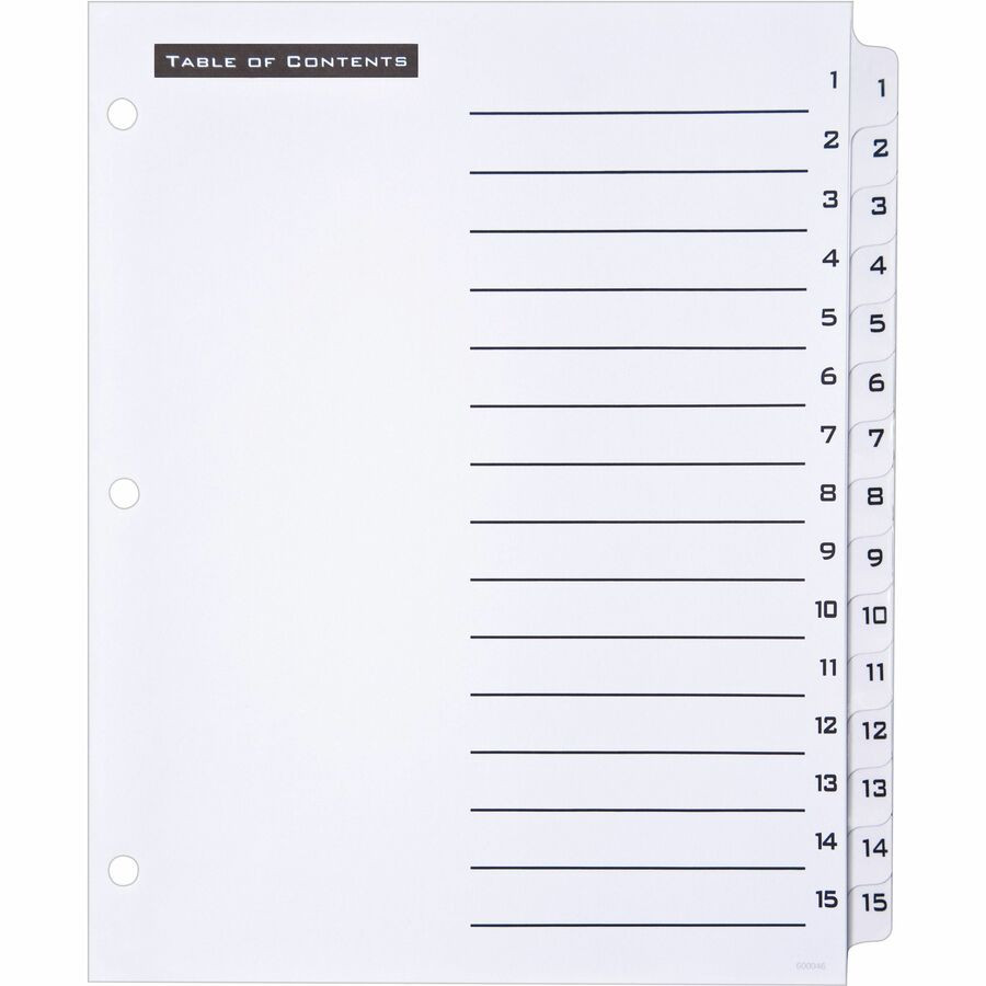 Avery Avery&reg; 11674 Avery&reg; Table 'N Tabs Numeric Dividers